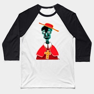 SANTA CALAVERA Baseball T-Shirt